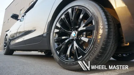 bmw 5gt 휠 F07 익스클루시브 19인치 검정유광 휠도색 / 파주,일산