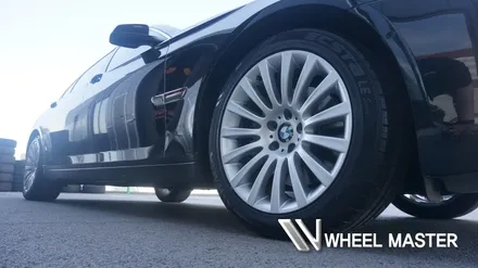 휠도색 더 이상 고민 NO! BMW 740LI 휠 19인치 하이퍼실버도장 / 파주,일산