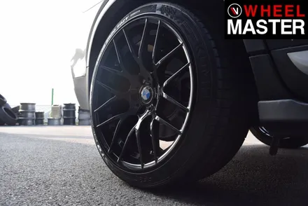 [휠마스터] BMW X4 휠기스복원 및 블랙유광 분체도장 / 일산 휠도색 / 파주,일산