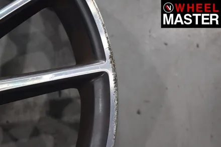 [휠마스터] 벤츠 C43 AMG 휠굴절수리 및 블랙유광 휠도색 / 일산 휠복원 / 파주,일산