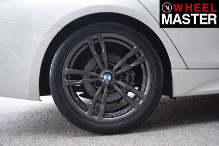 [휠마스터] BMW 320d 휠복원 및 검메탈 휠도색 / 일산 분체도장 / 파주,일산