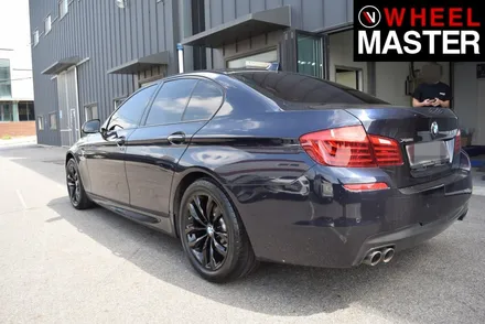 [휠마스터] BMW 528I 블랙유광 분체도장 / 일산 휠도색 / 파주,일산