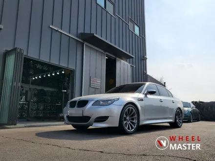 [휠마스터] BMW E60 530I M5 19인치 고스트크롬 분체도장 / BMW 휠복원 / 파주,일산