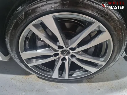다이아컷팅 휠복원 / 아우디 A6 45TFSI 19인치 주차기스 휠복원 / 파주,일산