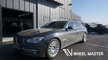 BMW 750LI 휠 굴절 휠수리 19인치 휠복원 / 파주,일산