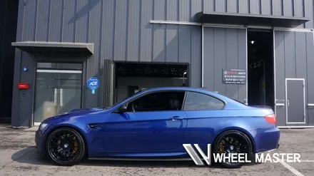 bmw 1m 19인치 검정 유광 작업 순정 휠 도색 휠마스터 / 파주,일산