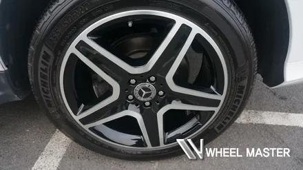 벤츠 gle350d amg 20인치 휠 블랙폴리시 휠복원 / 파주,일산