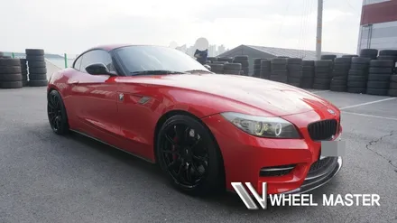 BMW Z4 휠 어드반 정품 19인치 검정 유광 휠도색 / 파주,일산
