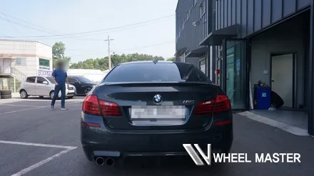 BMW M5 20인치 휠도색 고스트크롬 작업 / 파주,일산