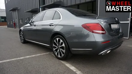 벤츠 E300 순정휠의 블랙폴리시 작업후기 / 일산 휠복원 / 일산 다이아몬드컷팅 / 파주,일산