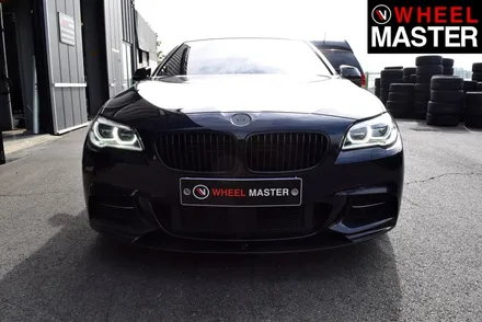 [휠마스터] 휠에 생긴 상처를 깨끗하게 복원한 BMW 550d / 일산 휠복원 / 파주,일산