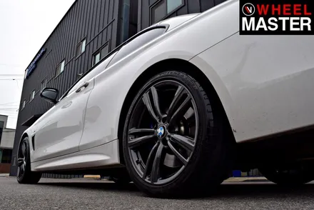 [휠마스터]  BMW 428i 휠복원 및 굴절수리 / 일산 분체도장 / 파주,일산