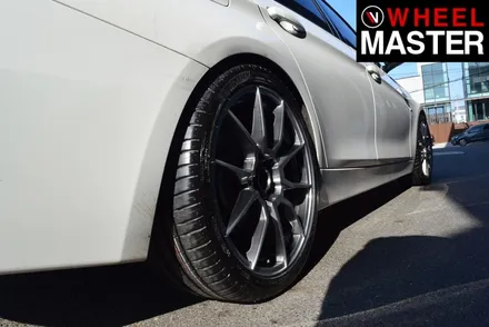 [휠마스터] BMW 325d에 장착한 ATS휠 휠복원 및 고스트크롬 분체도장 / 일산 휠도색 / 파주,일산