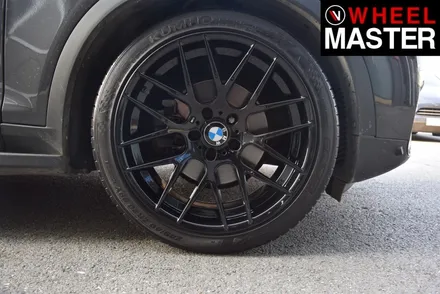 [휠마스터] BMW X4 휠기스복원 및 블랙유광 분체도장 / 일산 휠도색 / 파주,일산