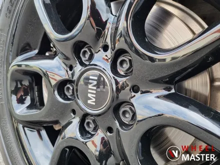 [휠마스터] BMW 미니 쿠퍼 16인치 검정유광 분체도장 / 일산 분체도장 / 파주,일산