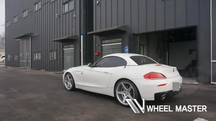 bmw z4 휠 아방가르드 19인치 메탈 실버 휠도색 / 파주,일산