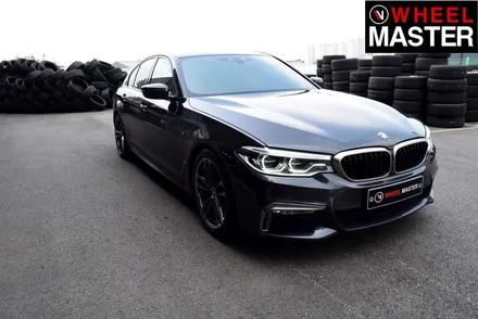 [휠마스터] BMW 530i 고스트크롬 휠도색 후기 / 파주,일산