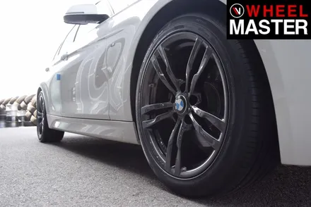 [휠마스터] BMW 320d 휠복원 및 검메탈 휠도색 / 일산 분체도장 / 파주,일산