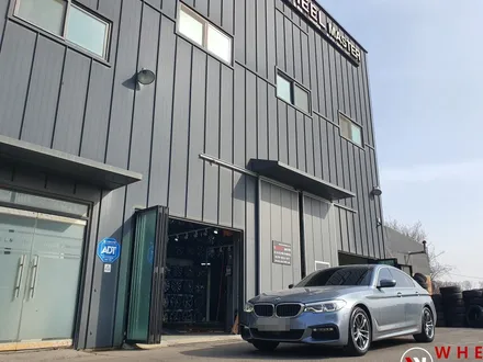 [휠마스터] BMW 520D 18인치 고스트크롬 분체도장 / BMW 휠복원 / 파주,일산