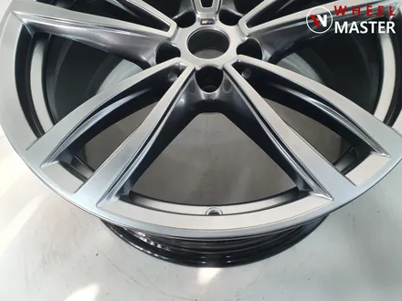 [휠마스터] BMW 740D 19인치 심각한 주차기스 용접성형후 고스트크롬 복원 / BMW 휠복원 / 파주,일산