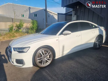 다이아컷팅 휠복원 / 아우디 A6 45TFSI 19인치 주차기스 휠복원 / 파주,일산