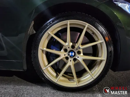 763M 휠도색 / BMW 763M 19인치 프로즌골드 분체도장 / 프로즌골드 휠도색 / 파주,일산