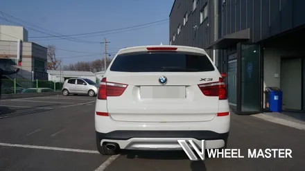 휠마스터 BMW X3 휠 다이아몬드 컷팅 휠복원 / 파주,일산