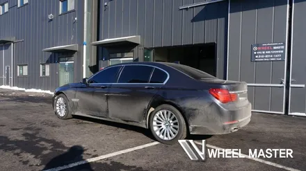 BMW 750LI 휠 굴절 휠수리 19인치 휠복원 / 파주,일산