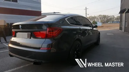 bmw 5gt 휠 F07 익스클루시브 19인치 검정유광 휠도색 / 파주,일산