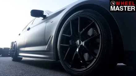 완벽한 자동차휠도색으로 분위기가 바뀐 BMW530i / 일산휠도색 / 파주,일산