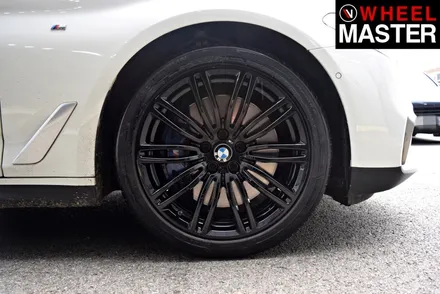 [휠마스터] BMW 540i 블랙유광 휠도색 후기 / 일산 휠복원 / 파주,일산