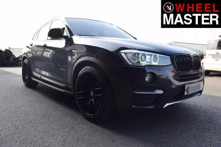 [휠마스터] BMW X4 휠기스복원 및 블랙유광 분체도장 / 일산 휠도색 / 파주,일산