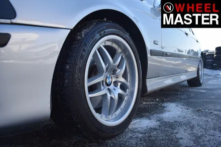 [휠마스터] BMW 528i 휠기스복원 및 실버 분체도장 / 일산 휠도색 / 파주,일산