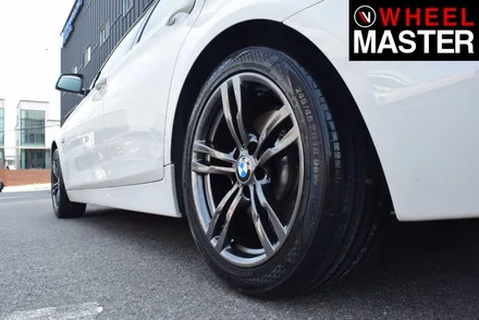 [휠마스터] BMW 528i 휠복원 및 굴절수리 / 일산 분체도장 / 파주,일산
