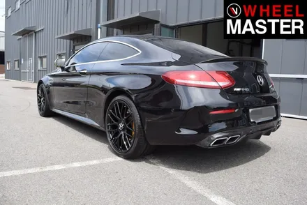 [휠마스터] 벤츠 C63 AMG 블랙유광 휠도색 / 일산 분체도장 / 파주,일산