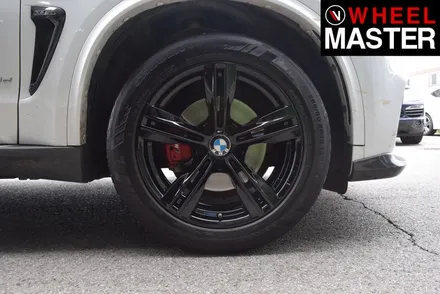 [휠마스터] BMW X5 휠복원 및 블랙유광 분체도장 / 일산 휠도색 / 파주,일산