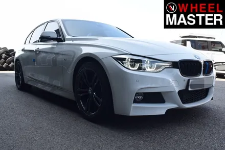 [휠마스터] BMW 320d 휠복원 및 검메탈 휠도색 / 일산 분체도장 / 파주,일산