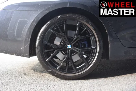 [휠마스터] BMW 530i 블랙유광 휠도색 / 일산 휠복원 / 파주,일산