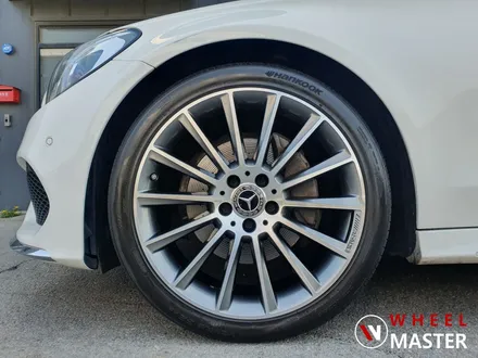 [휠마스터] 벤츠 C220 쿠페 AMG 19인치 마차휠 다이아컷팅복원 / 벤츠 분체도장 / 파주,일산
