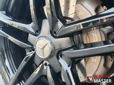 [휠마스터] 벤츠 E63 AMG 20인치 검정유광 분체도장 / 벤츠 휠수리 / 파주,일산