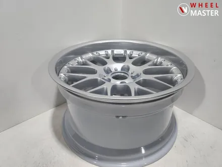 올드카 휠복원 / BMW E46 M3 BBS RX 2피스 하이퍼실버 분체도장 / 파주,일산