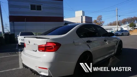 BMW M3 휠 검정 유광 휠도색 / 파주,일산
