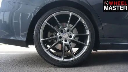 휠굴절수리 및 휠도색을 진행한 벤츠 C450 / 일산휠도색 / 파주,일산