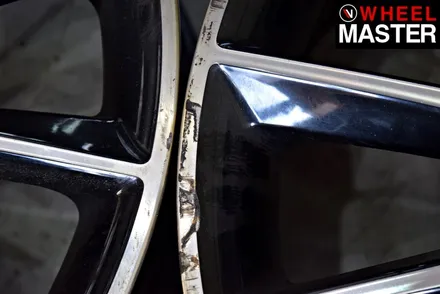 [휠마스터] 벤츠 CLS53 AMG 굴절수리 및 블랙유광 분체도장 / 일산 휠복원 / 파주,일산