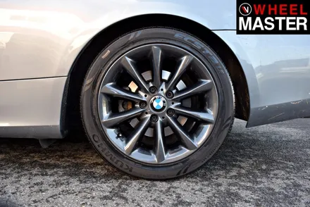 [휠마스터] BMW 328i 휠복원 및 검메탈 분체도장 / 일산 휠도색 / 파주,일산