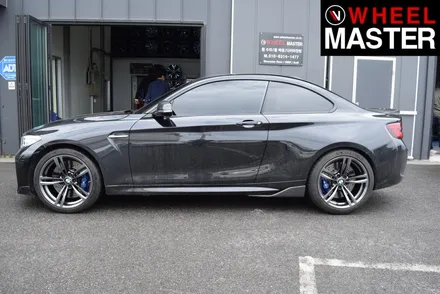 [휠마스터] BMW M2 휠복원 및 고스트크롬 분체도장 / 일산 휠도색 / 파주,일산