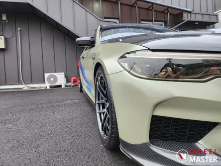 M5 휠도색 / BMW M5 20인치 고스트크롬 분체도장 / 파주,일산