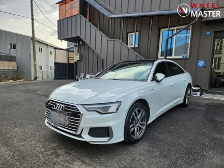 일산 휠수리 / 아우디 C8 A6 45TFSI 19인치 다이아컷팅 휠교체 / 아우디 휠교체 / 파주,일산
