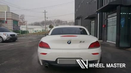bmw z4 휠 아방가르드 19인치 메탈 실버 휠도색 / 파주,일산