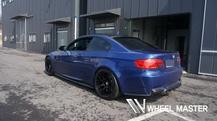 bmw 1m 19인치 검정 유광 작업 순정 휠 도색 휠마스터 / 파주,일산